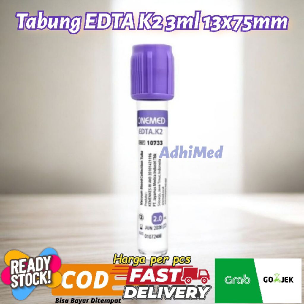 tabung edta K2 3ml 13x75mm