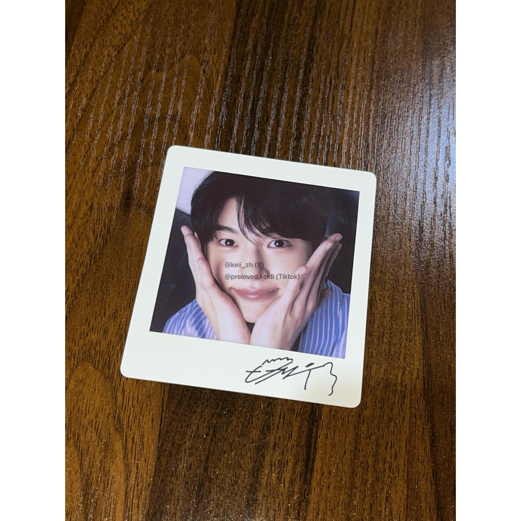 Byeon wooseok bibimmen II photocard polaroid