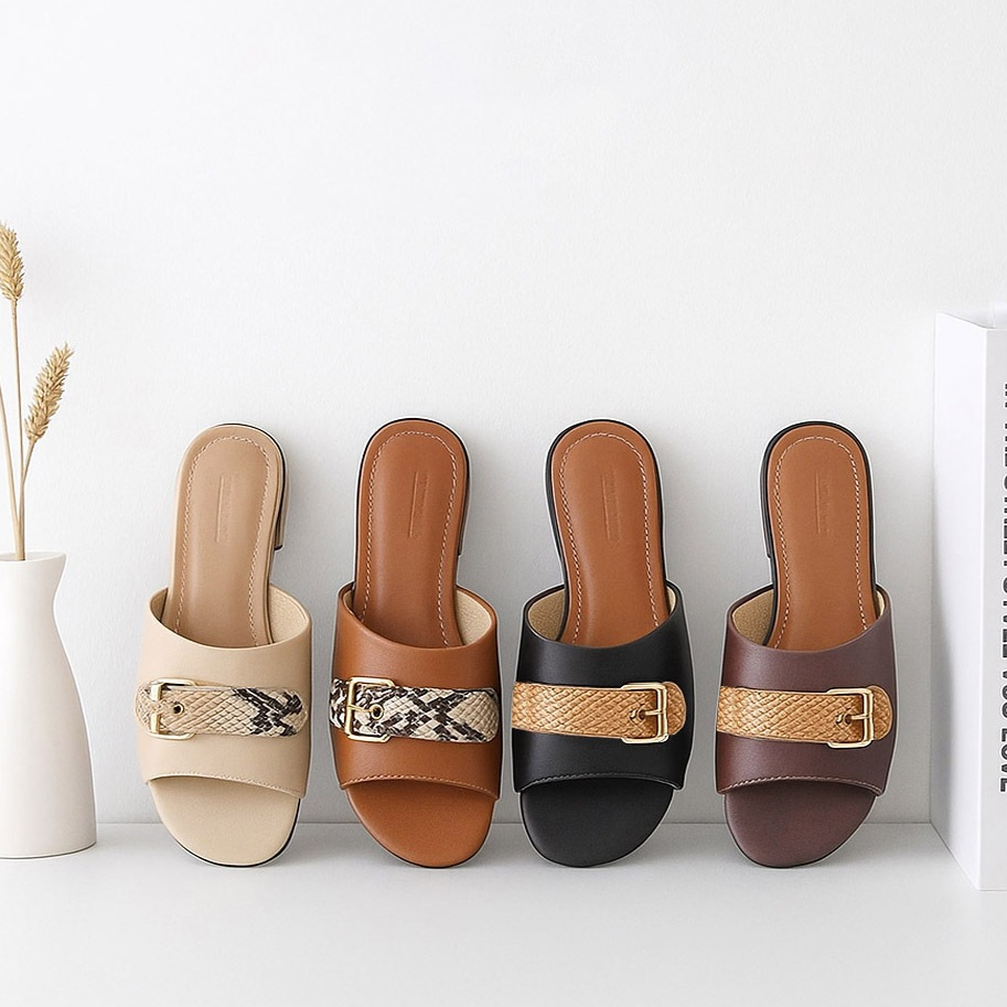 Arsyila Big Size - No 40 41 42 43 44 45 / Sandal Formal Wanita Ukuran Super Besar / Sendal Heels Clo