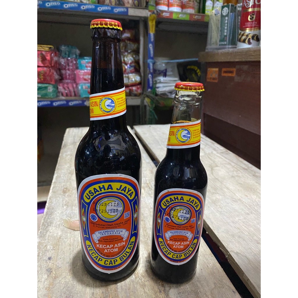 Kecap Asin Atom Kecap Cap Bulan