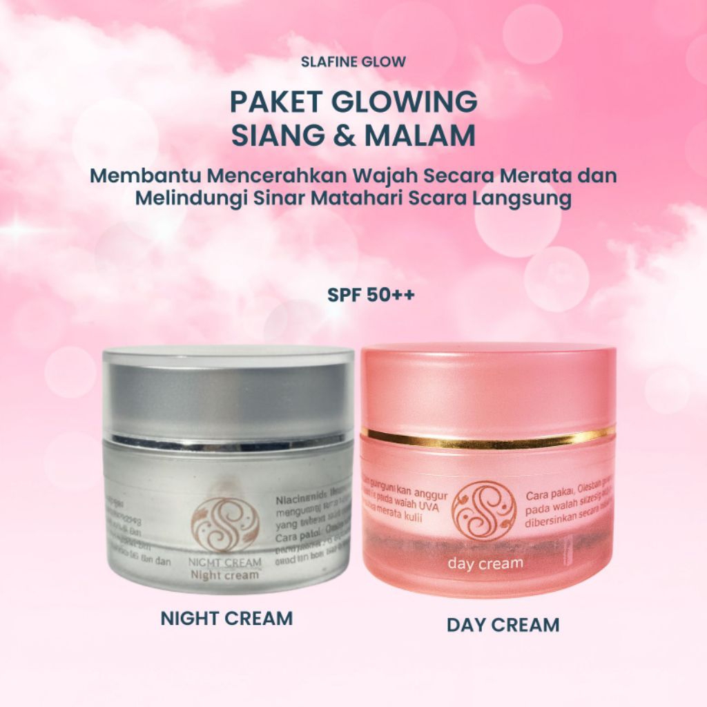 Paket Cream Siang Malam SPF50++
