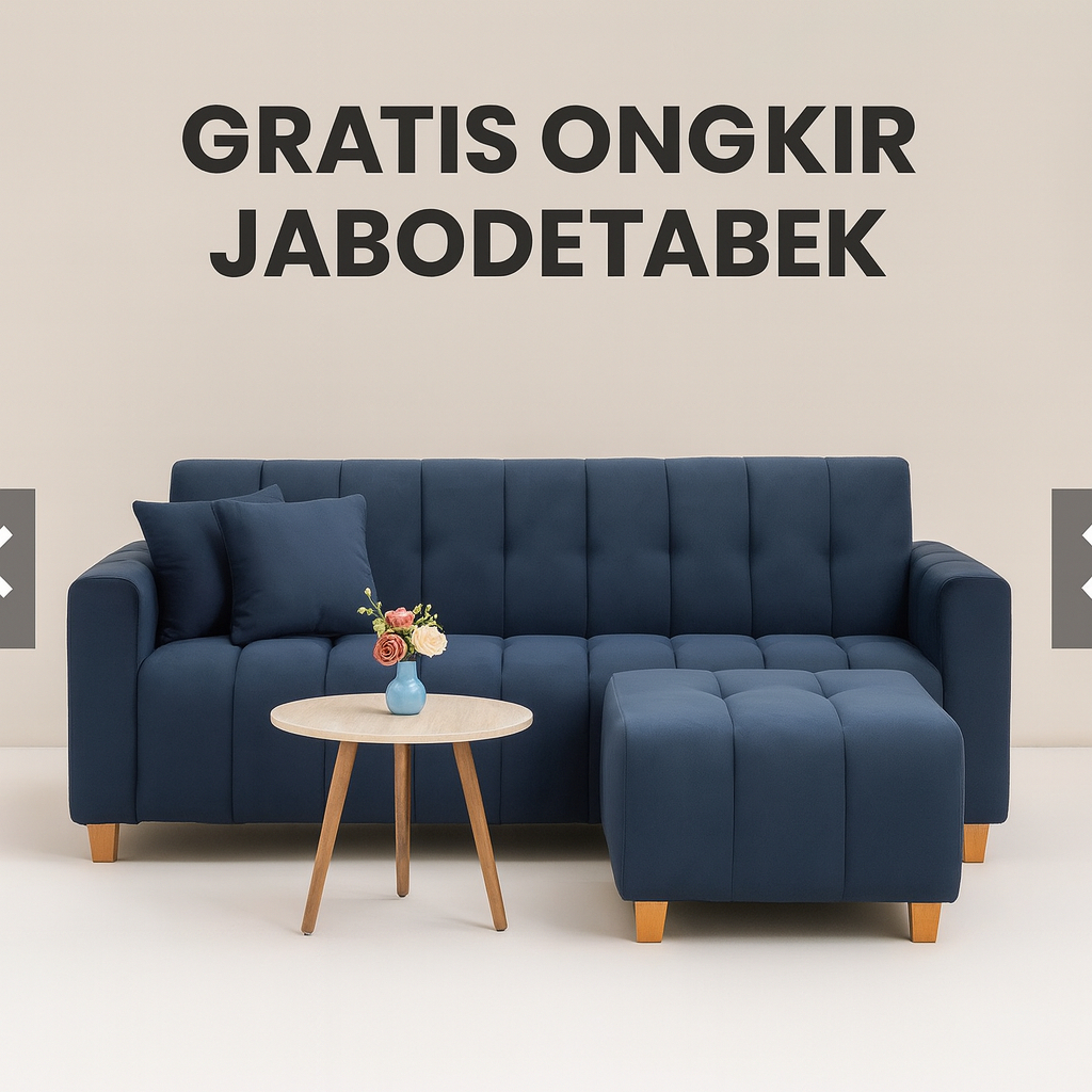 Sofa Bed Garis Lurus - Sofa Reklening - Sofa Minimalis - Sofa Multifungsi - Sova - Sofa murah - Sofa
