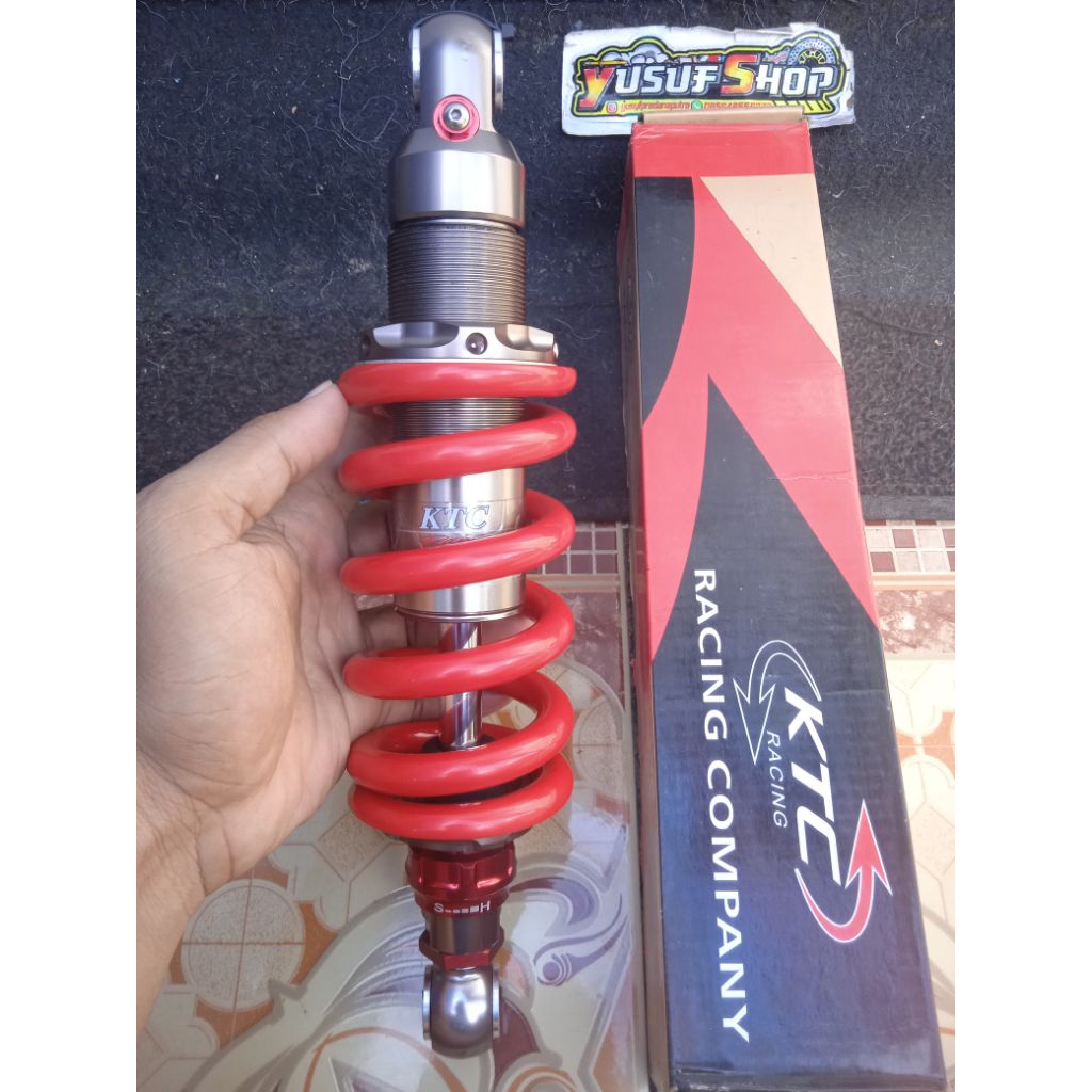 shock original KTC racing satria fu uk 290mm click fungsi
