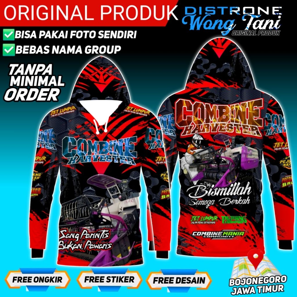 JERSEY COMBINE INARI // FULL PRINTING // ORIGINAL PRODUK
