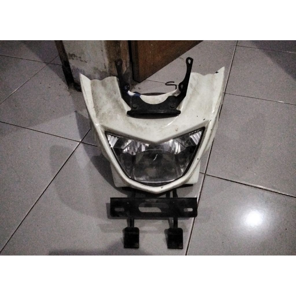 lampu depan ninja r + braket