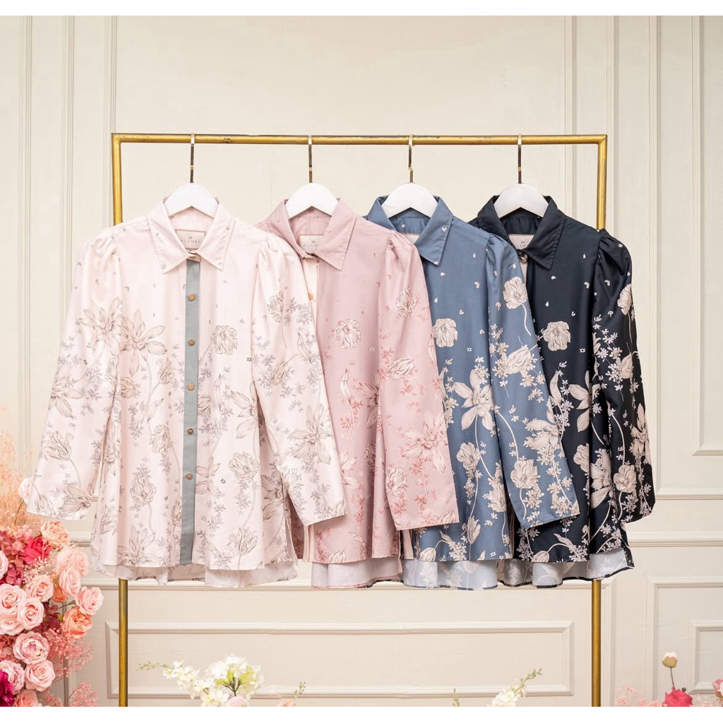 wearing klamby magnolia shirt