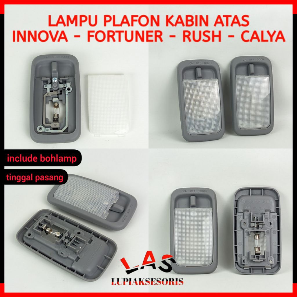 LAMPU PLAFON KABIN ATAS INNOVA 2004 - 2005 FORTUNER LAMA CALYA RUSH AVANZA LAMA OLD