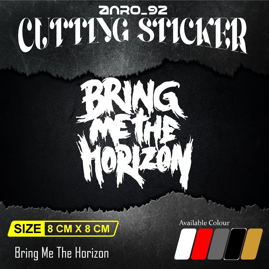 CUTTING STICKER BRING ME THE HORIZON