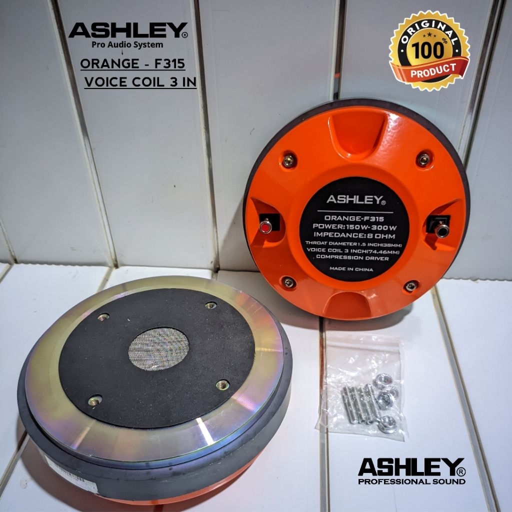 Driver Tweeter Ashley F315 Original Ashley