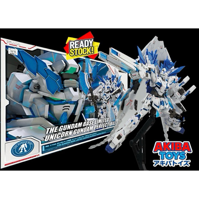 RG THE GUNDAM BASE LIMITED UNICORN GUNDAM PERFECTIBILITY