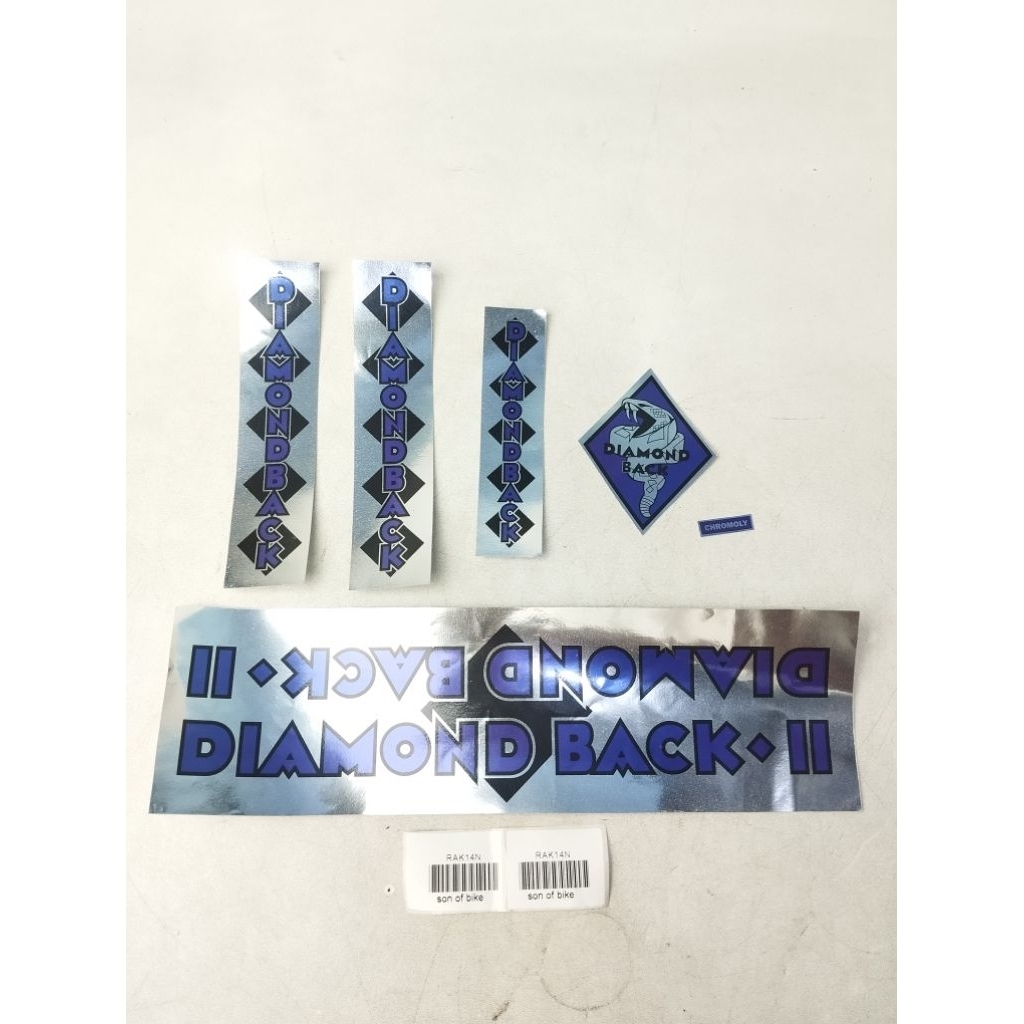 DECAL - STICKER DIAMONDBACK FULL BIKE BMX OLD SCHOOL