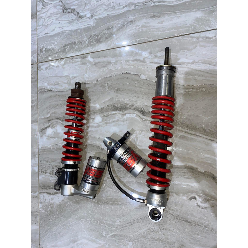 SHOCK TABUNG DEPAN BELAKANG YSS VESPA MATIC SPRINT PRIMA LX