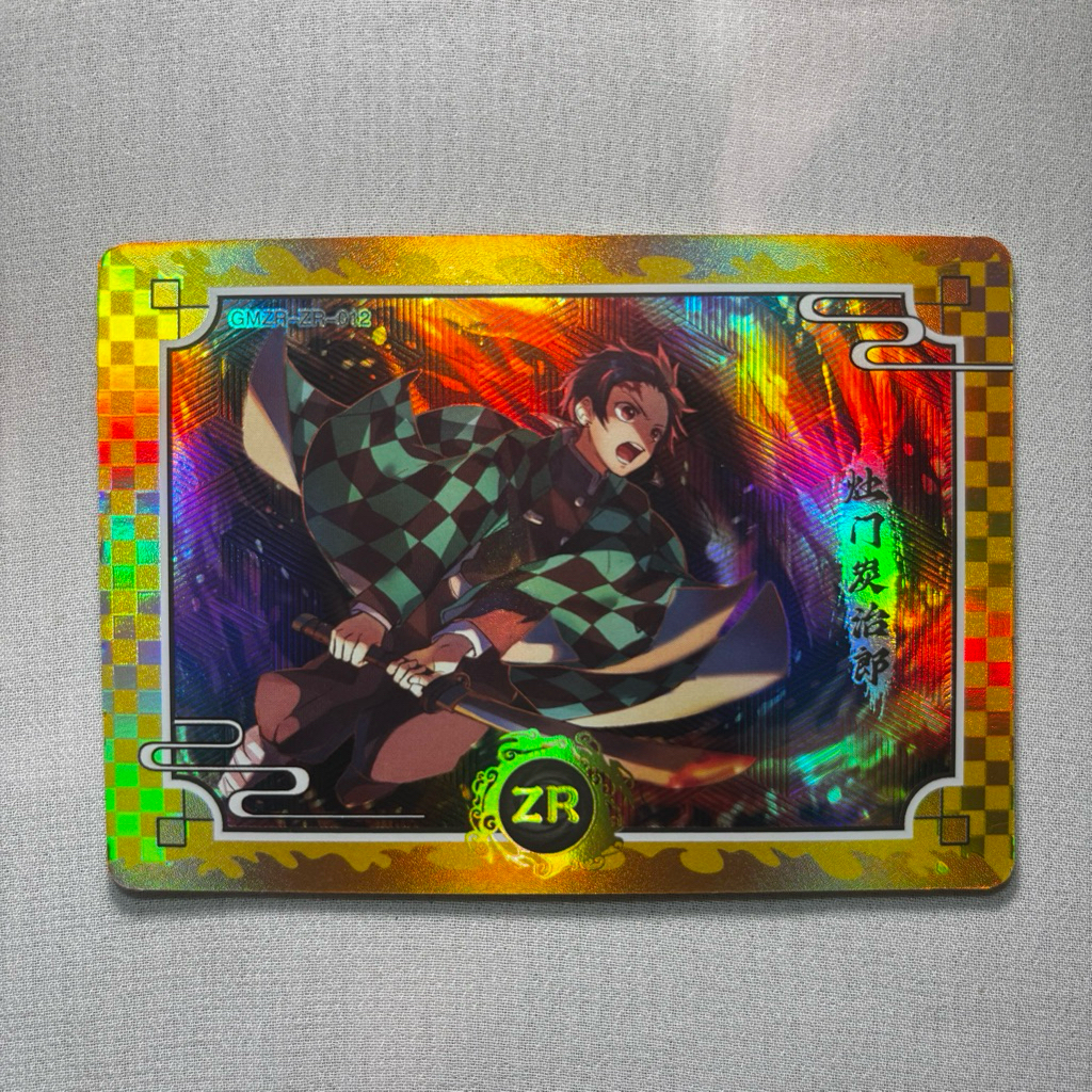 Demon Slayer KNY Kamado Tanjiro ZR Card/Kartu koleksi CCG/TCG