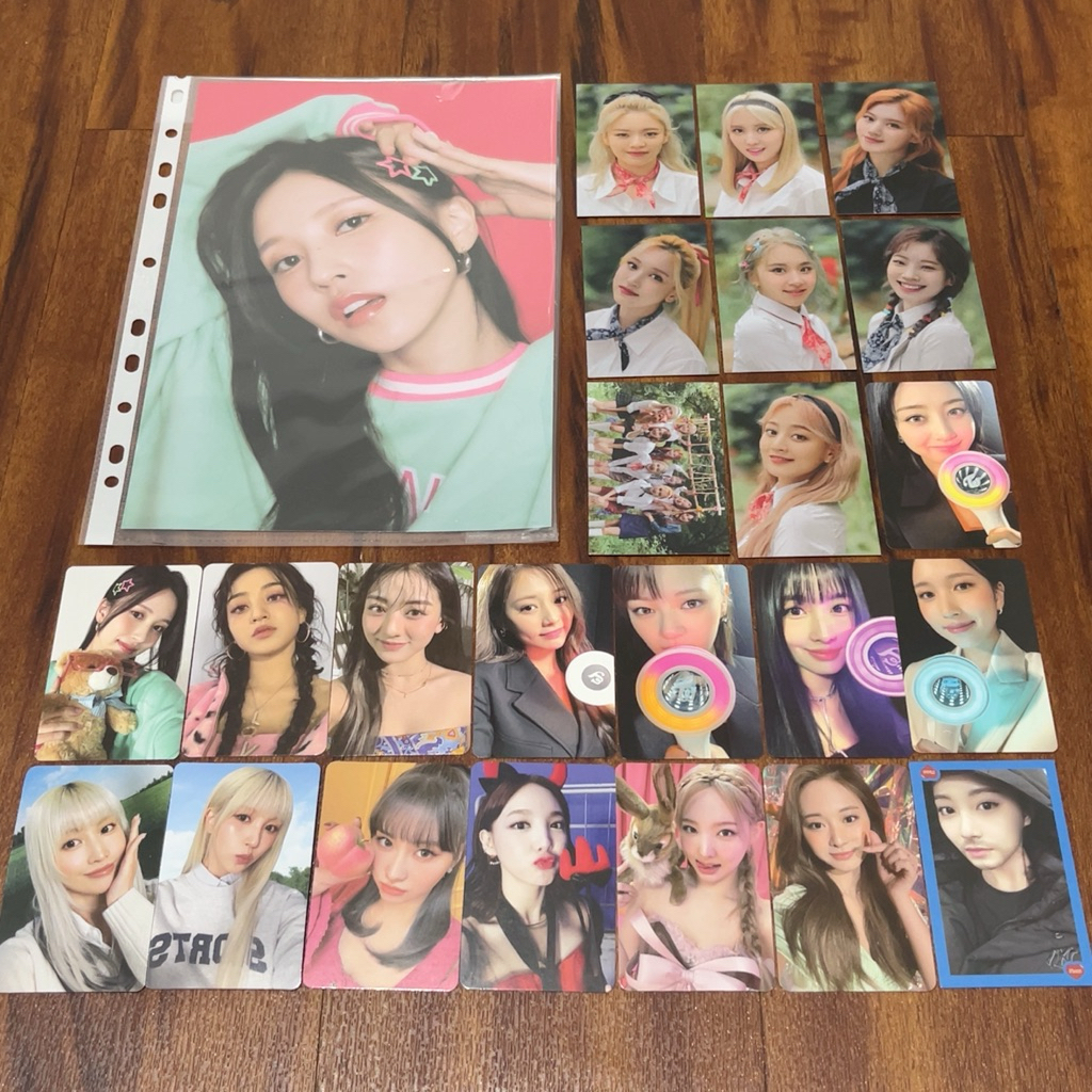 Twice official photocard pob lightstick withmuu fankit fanclub 5th anniversary lightband album riche