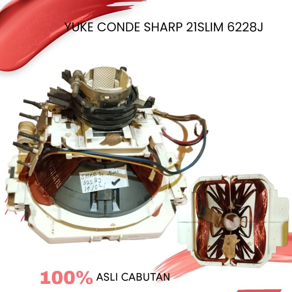 YUKE CONDE TV SHARP 21SLIM 6228J 6229j ASLII