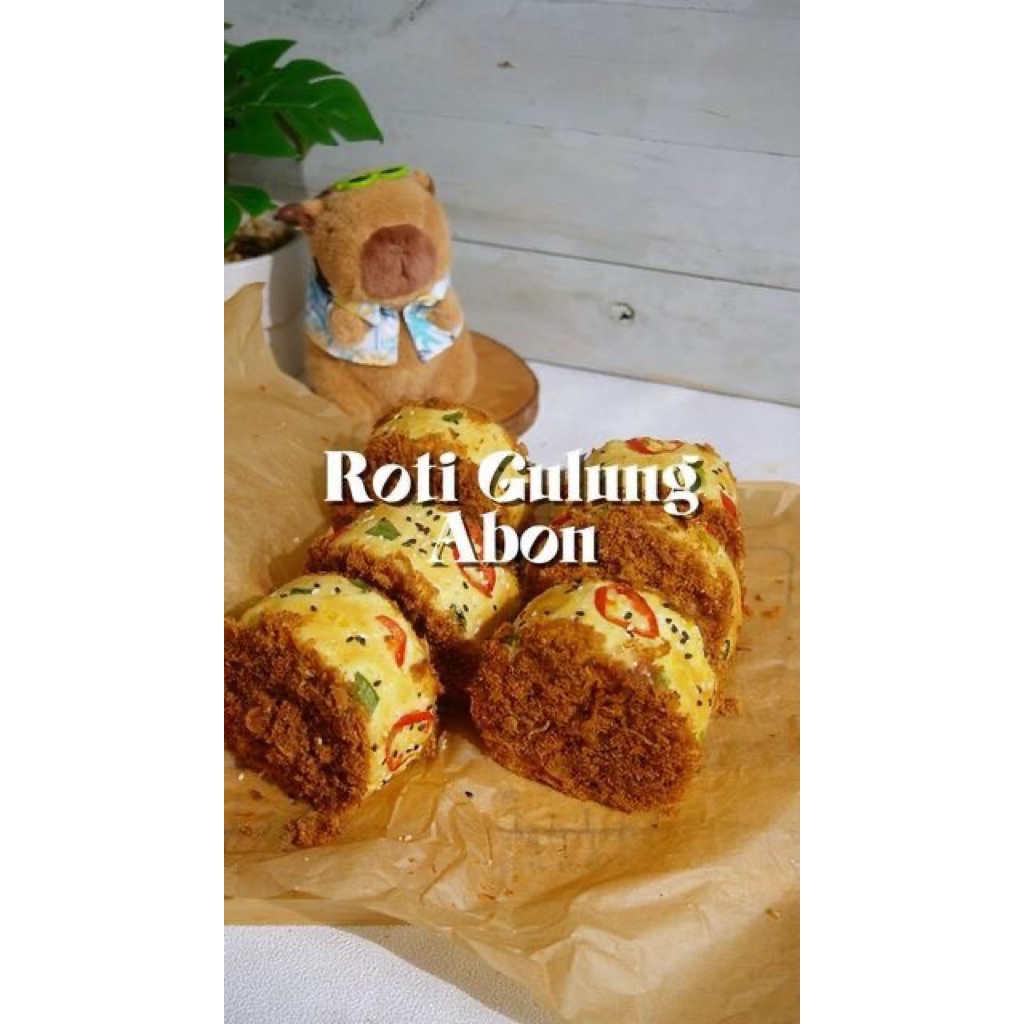 FLOSS ROLL | ROTI GULUNG ABON | ROTI ABON