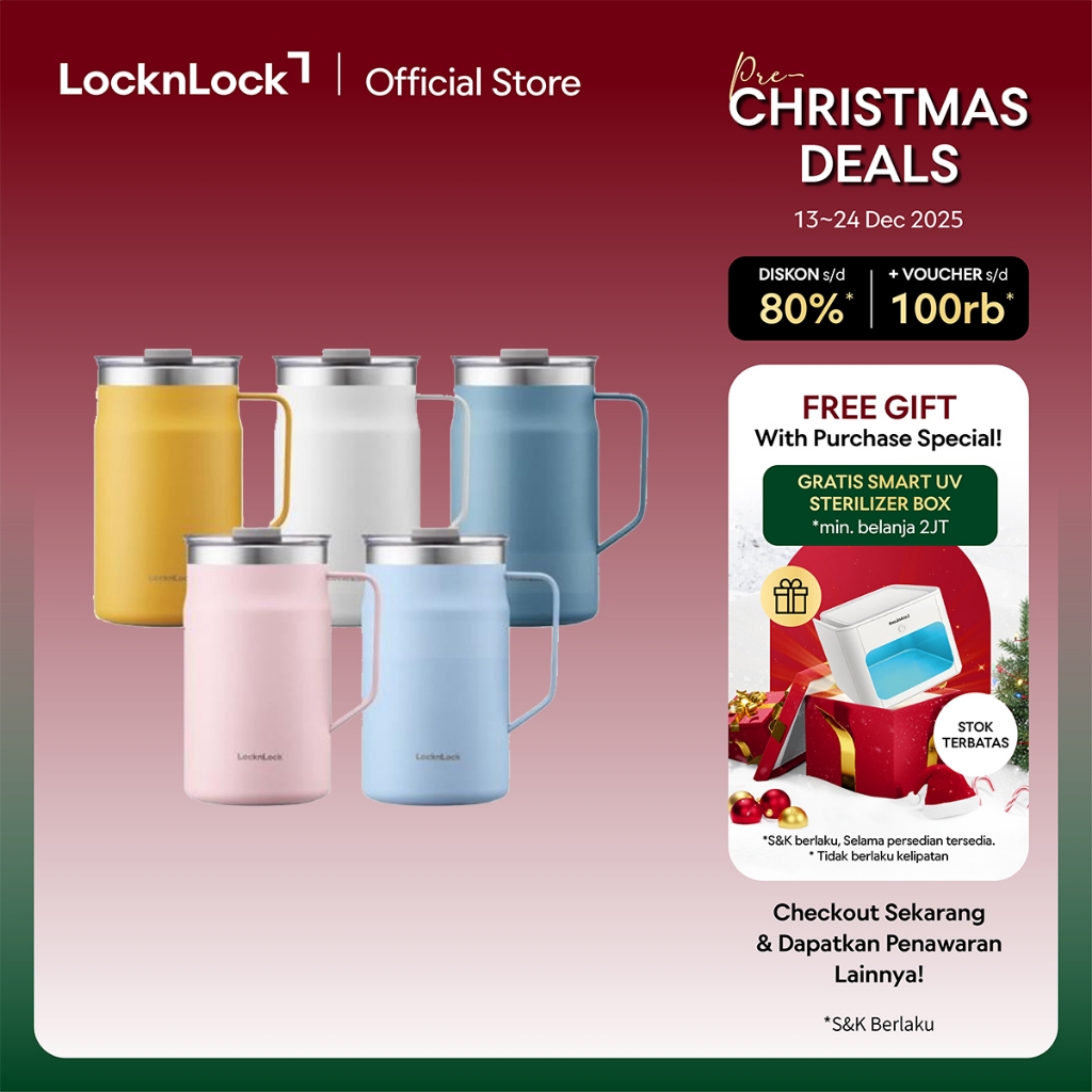 LocknLock Tumbler Metro Mug 600ml - LHC4282