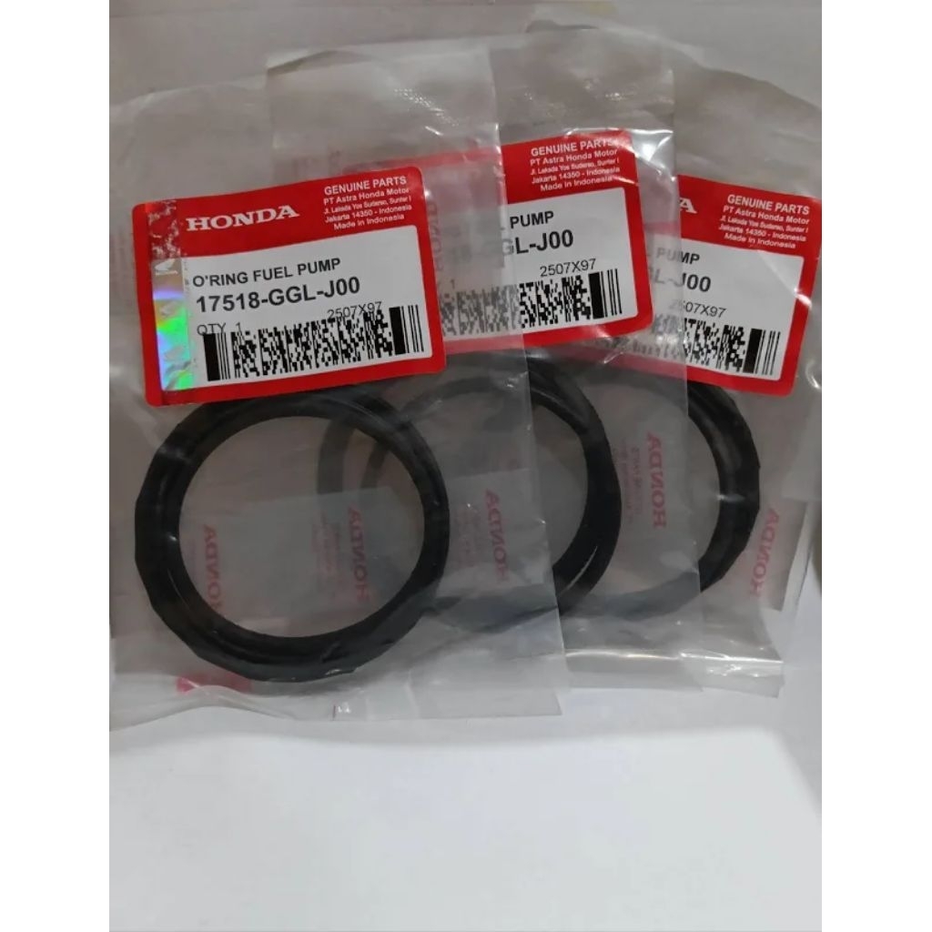 Seal Oring Fuel Pump 17518-17572-Ggl-J00 Sil Fuel Pump Beat Fi Ggl