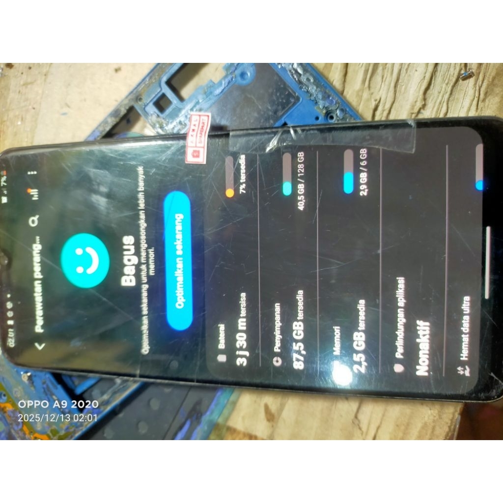 MESIN SAMSUNG A50 (SM-A505F) RAM 6/128  NORMAL JAYA TESTED