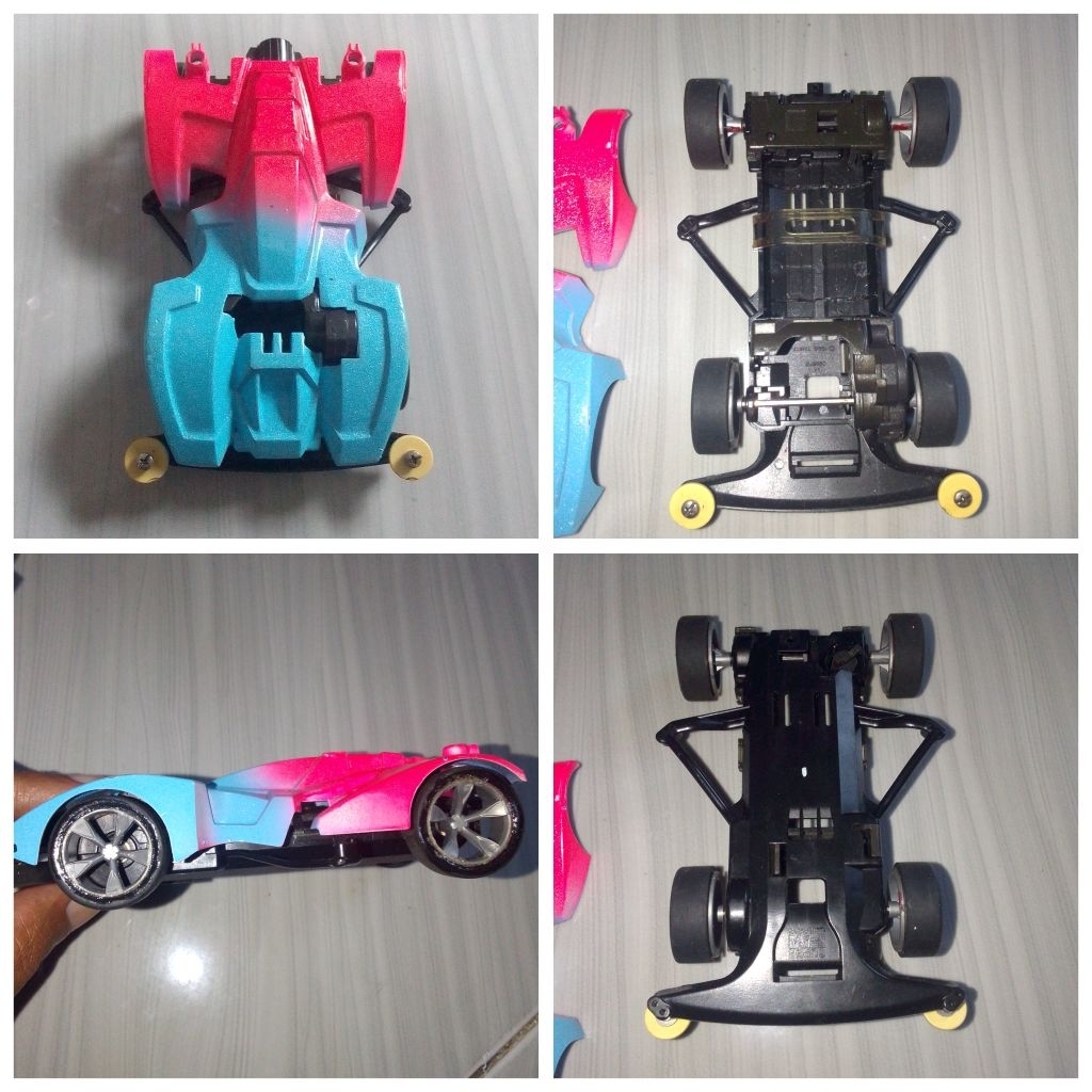 KIT GUN BLUSTER SFM CHASSIS ABS BLACK TAMIYA ORIGINAL