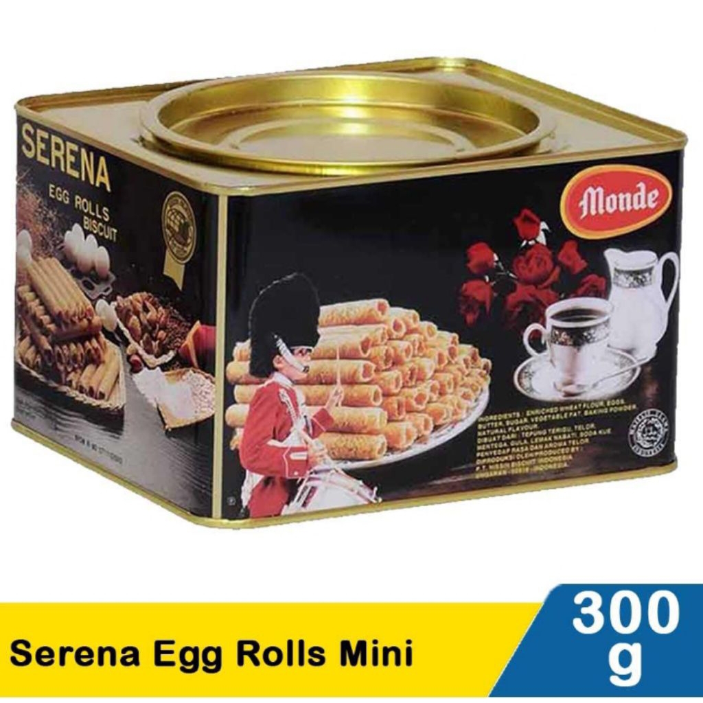 Monde Egg Roll Kaleng 300 gram