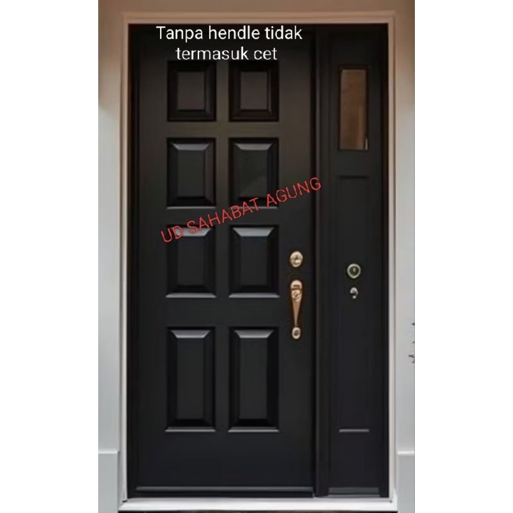 DAUN PINTU KUPU2 DABEL BAHAN KAYU KAMPER DAN MERANTI FULL OVEN BISA CUSTOM UKURAN DAN MODEL FEST RES