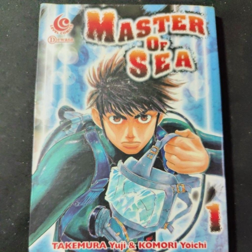 Komik Master of Sea 1 (tidak segel/preloved)
