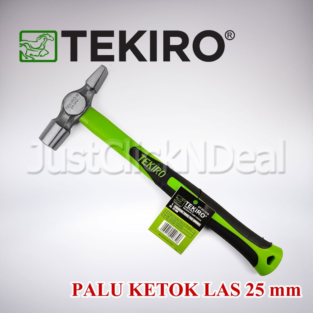 Tekiro Palu Ketok Las 20 25 mm Cross Pein Hammer Original