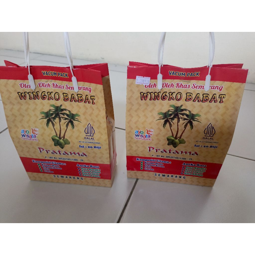 WINGKO BABAT OLEH-OLEH KHAS SEMARANG Vacuum