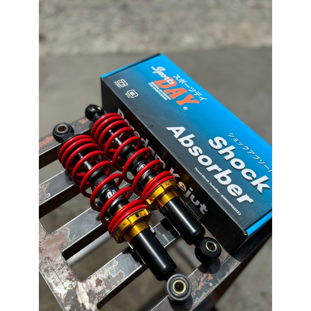 Shock 811 Non Tabung 280mm 320mm Merah Gold By Sports Day
