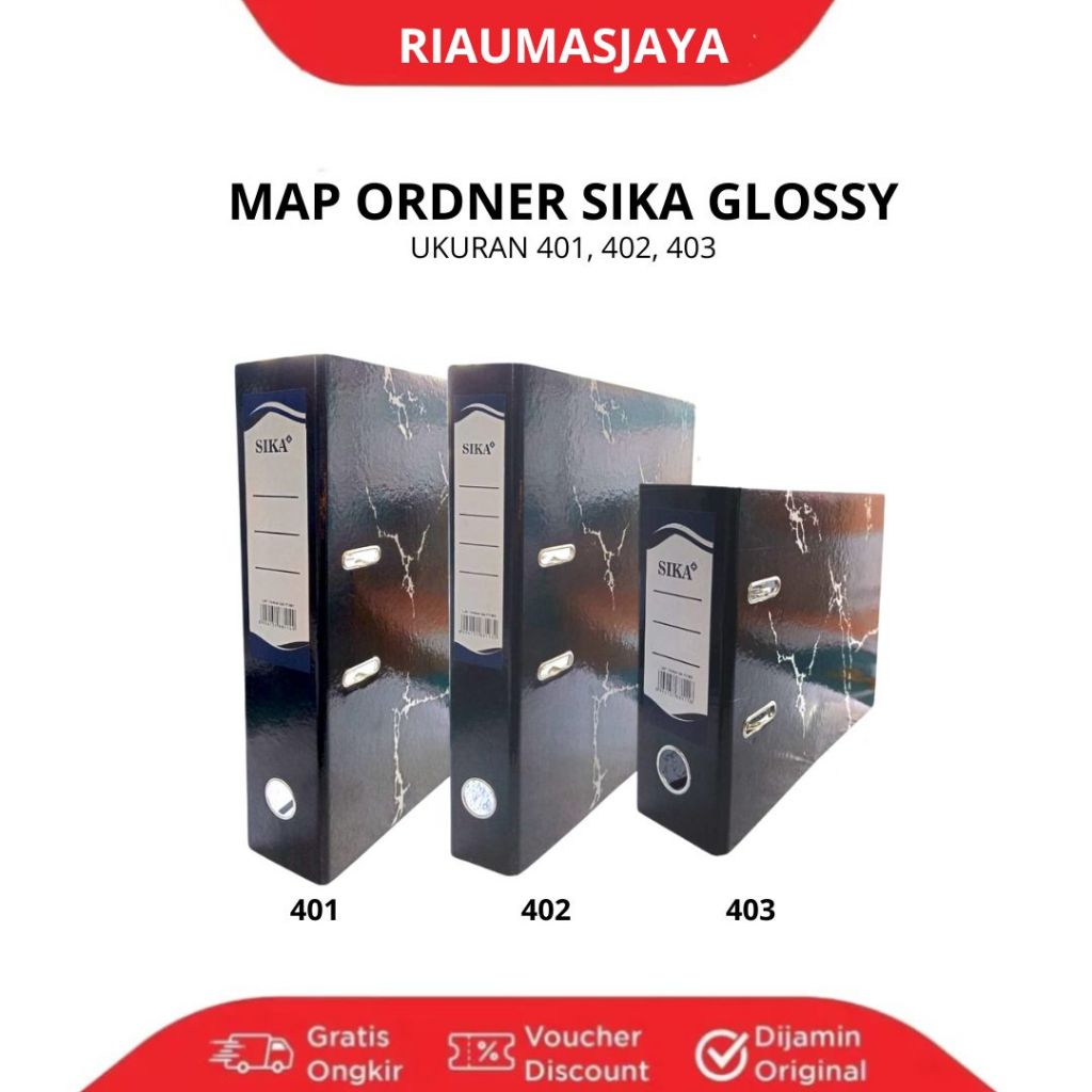 MAP ORDNER SIKA /MAP ORDNER MARMER GLOSSY 401/402/403