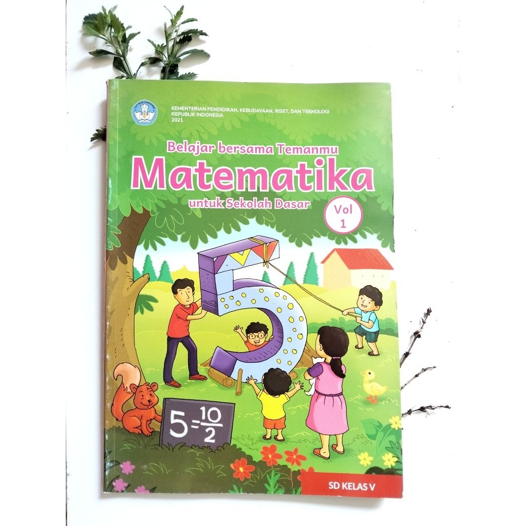 Buku paket matematika vol 1 ( SD kelas 5 )