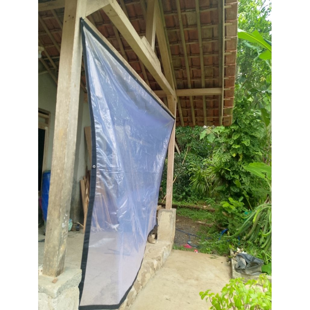 terpal plastik bening 2x6 2x7 2x8 2x9 2x10 terpal plastik UV terpal plastik bening tebal