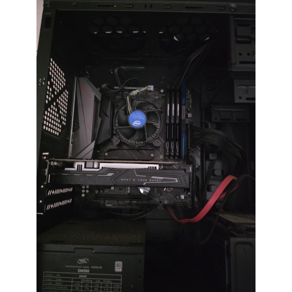Jual Paketan Intel i3 9100f + Mobo asrock B365M Phantom gaming 4