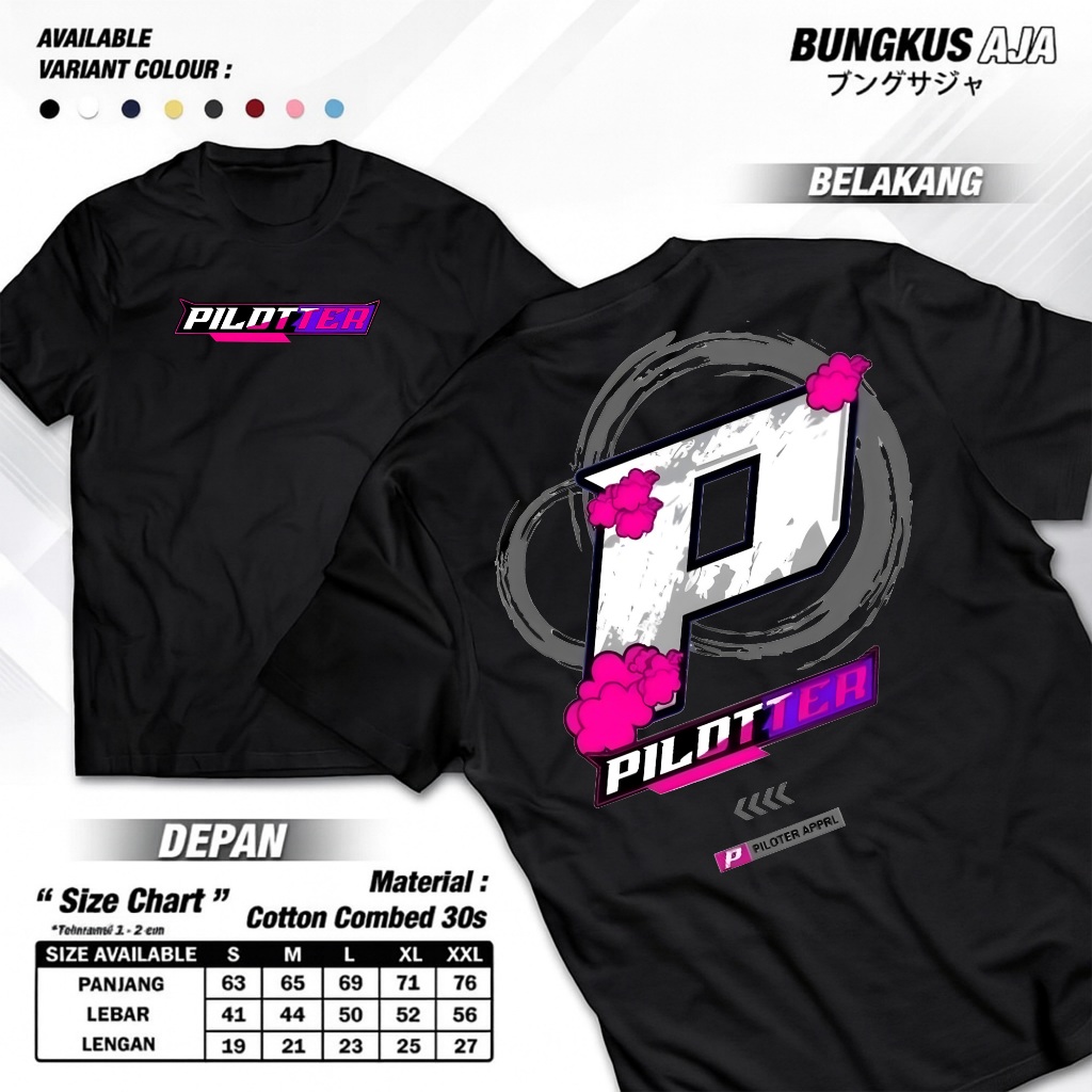 KAOS PLTR SEASON ORIGINAL FREE STIKER KAOS PILOTER UNISEX | Kaos casual,Kaos streetwear,kaos racing,