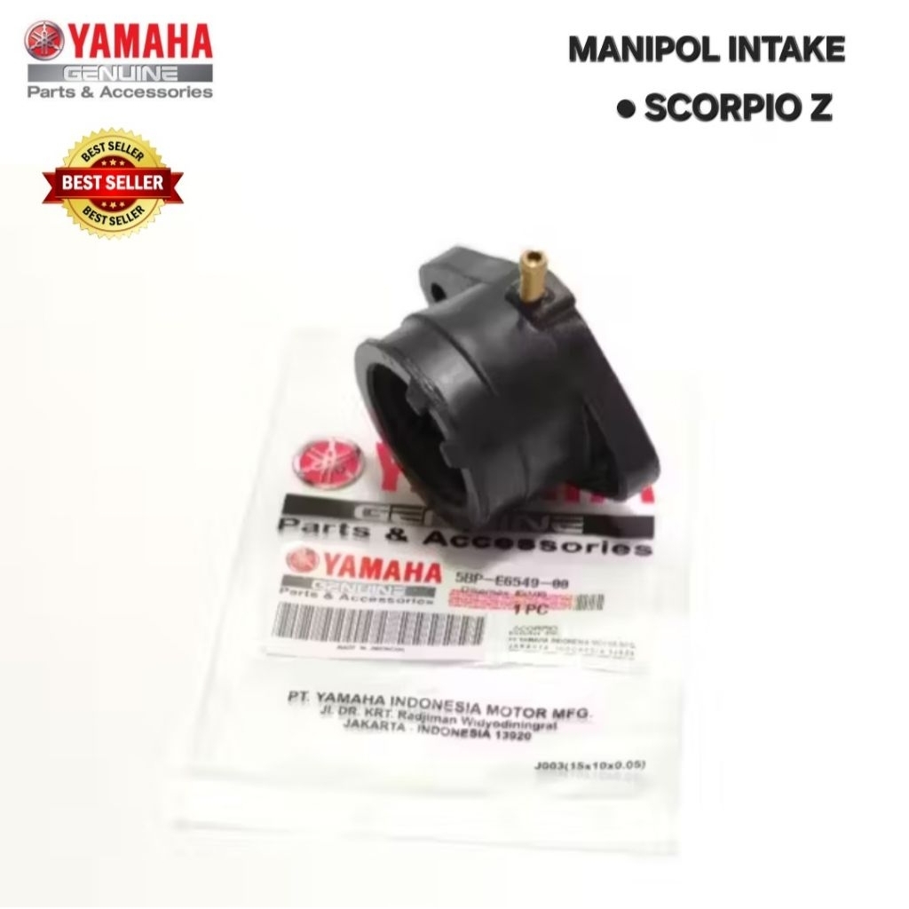INTAKE MANIFOLD MANIPOL SCORPIO Z ORIGINAL YAMAHA 5BP