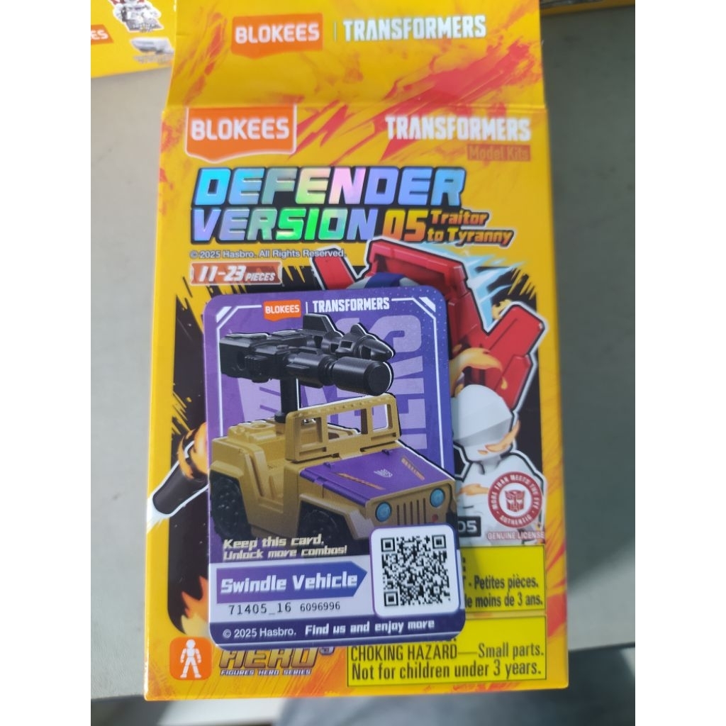 Blokees Defender version vol 5 swindle vehicle