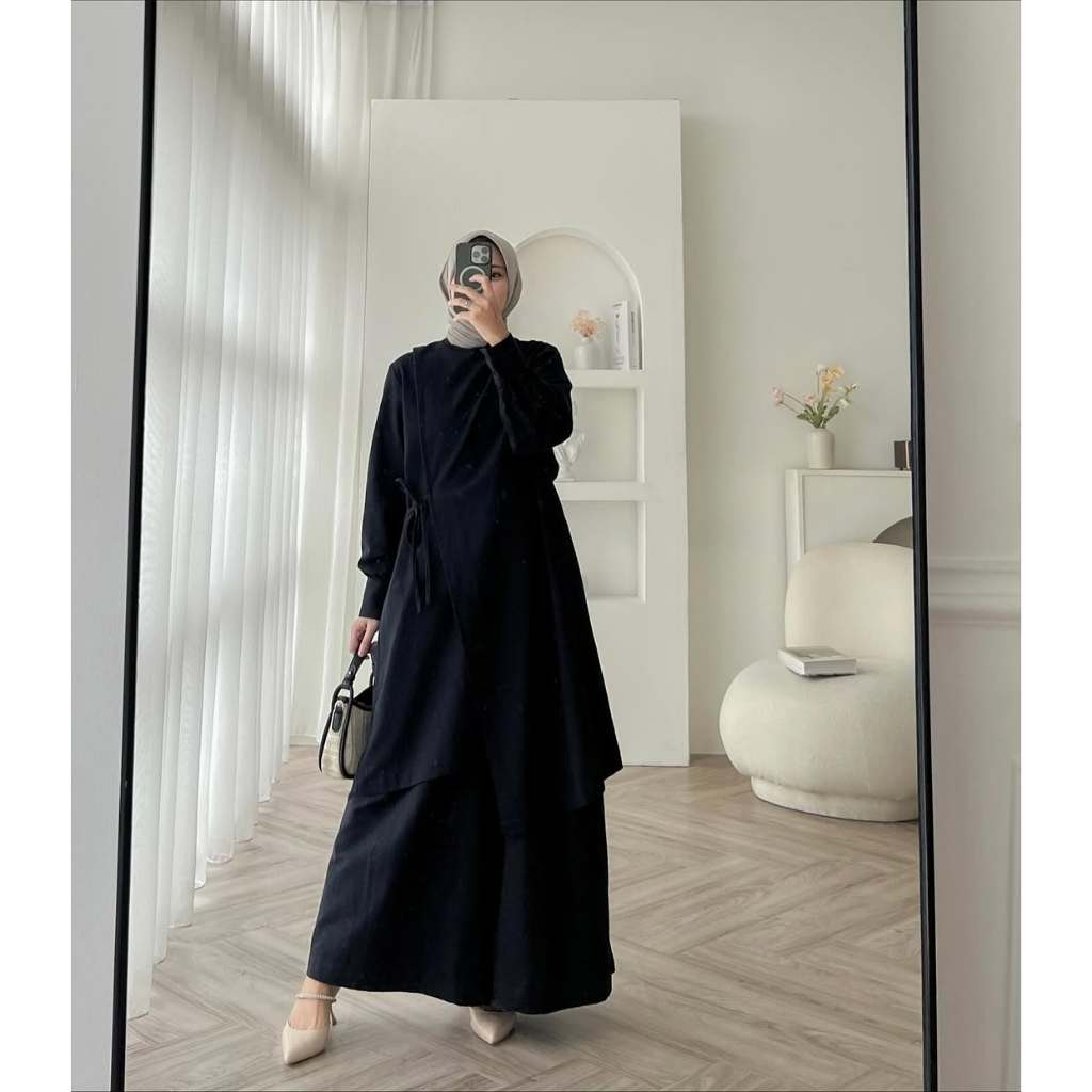 Fashion MUSLIM, baju wanita, setelan, stelan, Baju stelan, OneSet. fashion wanita, Samira one set