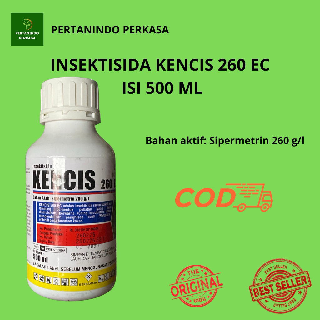 Insektisida kencis 260 EC isi 500ml kemasan pabrik