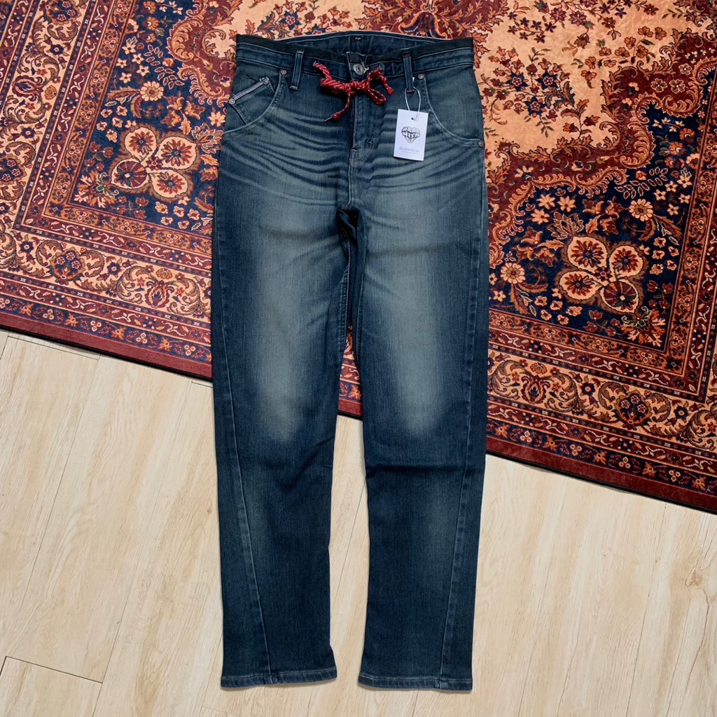 Edwin ER107 Blue Washed Jeans Regular Straight Fit BL996