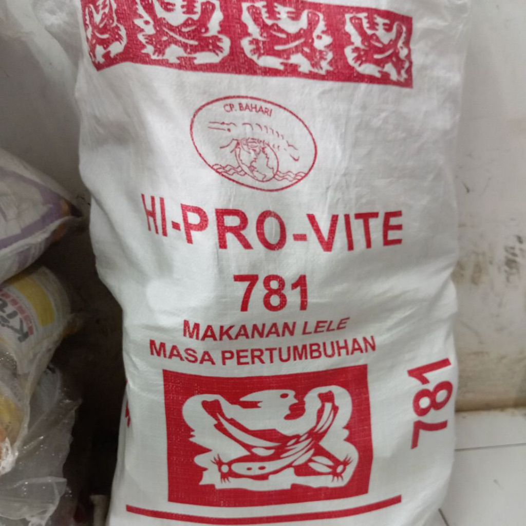 pakan lele 781 kemasan 1 kg