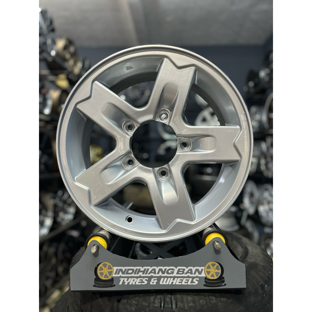Velg satuan OEM Escudo Capsul R15 (KATANA, JIMNY, FEROZA, ESCUDO, VITARA dll)