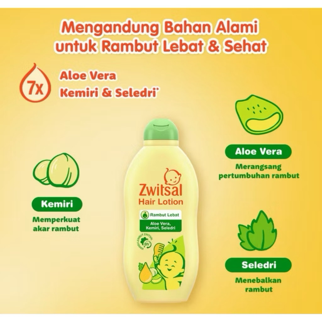 Shampoo Zwitsal 100ml / Shampo Bayi