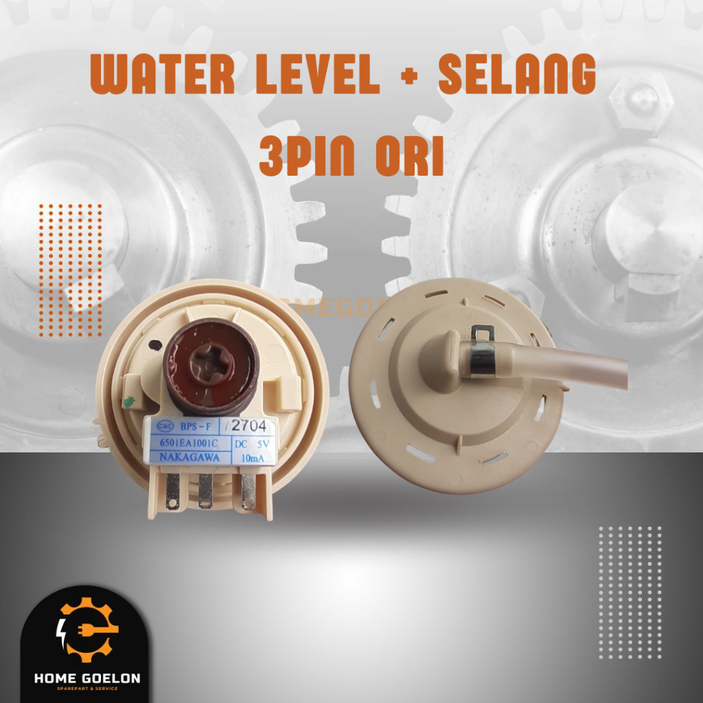 Water Level Sensor Air Mesin Cuci LG 3 Pin Original