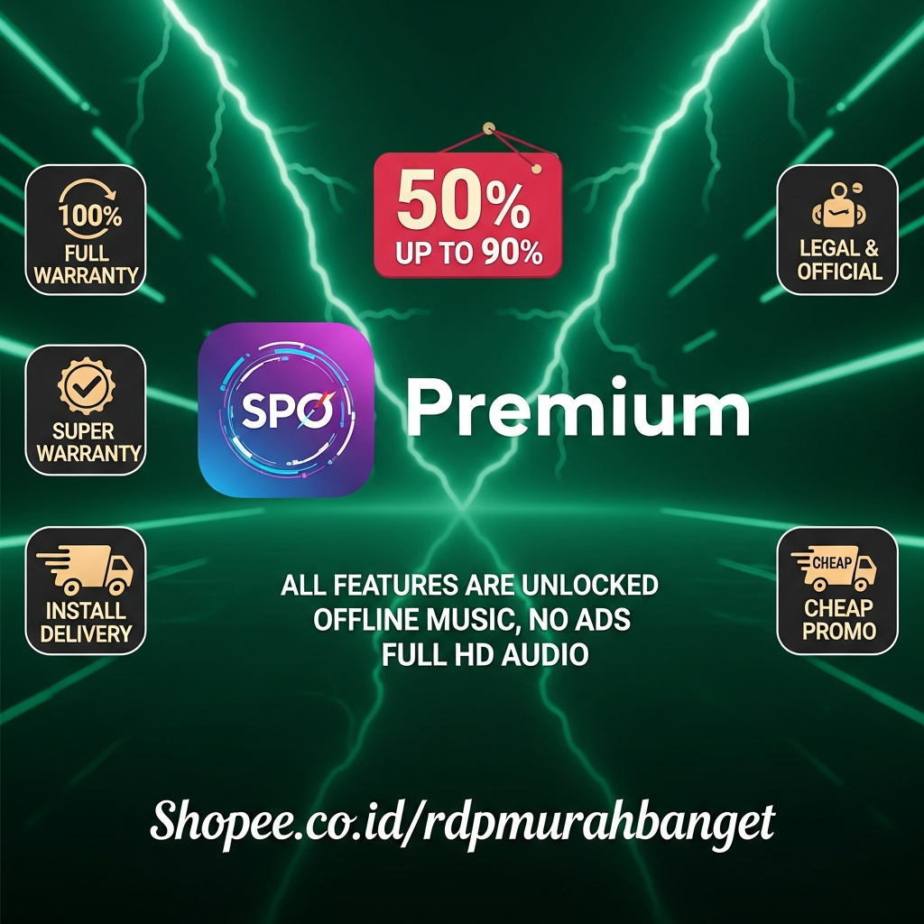 Spo Premium Android IOS FUll garansi