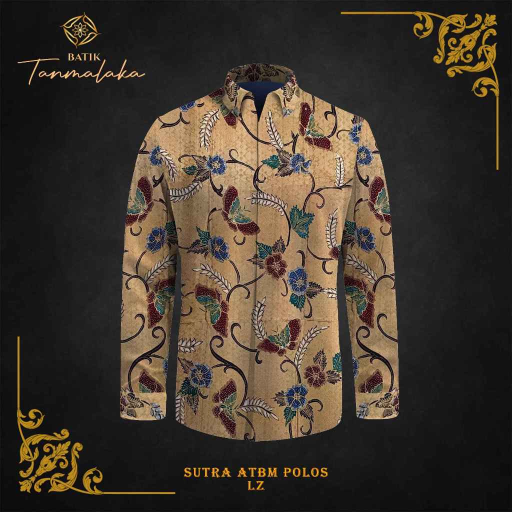 Kain Batik Tulis Sutra Polos ATBM Baron Premium Tanmalaka172
