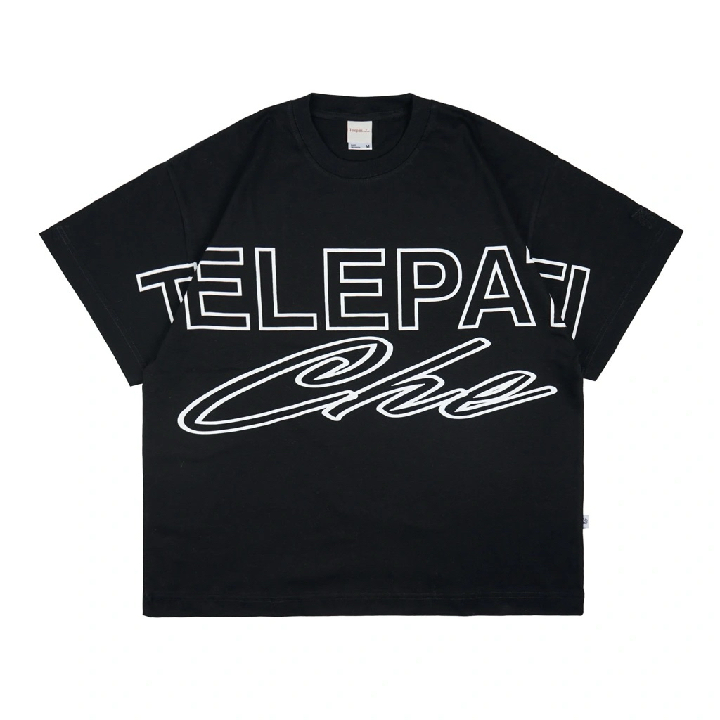 TELEPATI CHE BLACK OUTLINE Tee Hitam Tshirt ORIGINAL