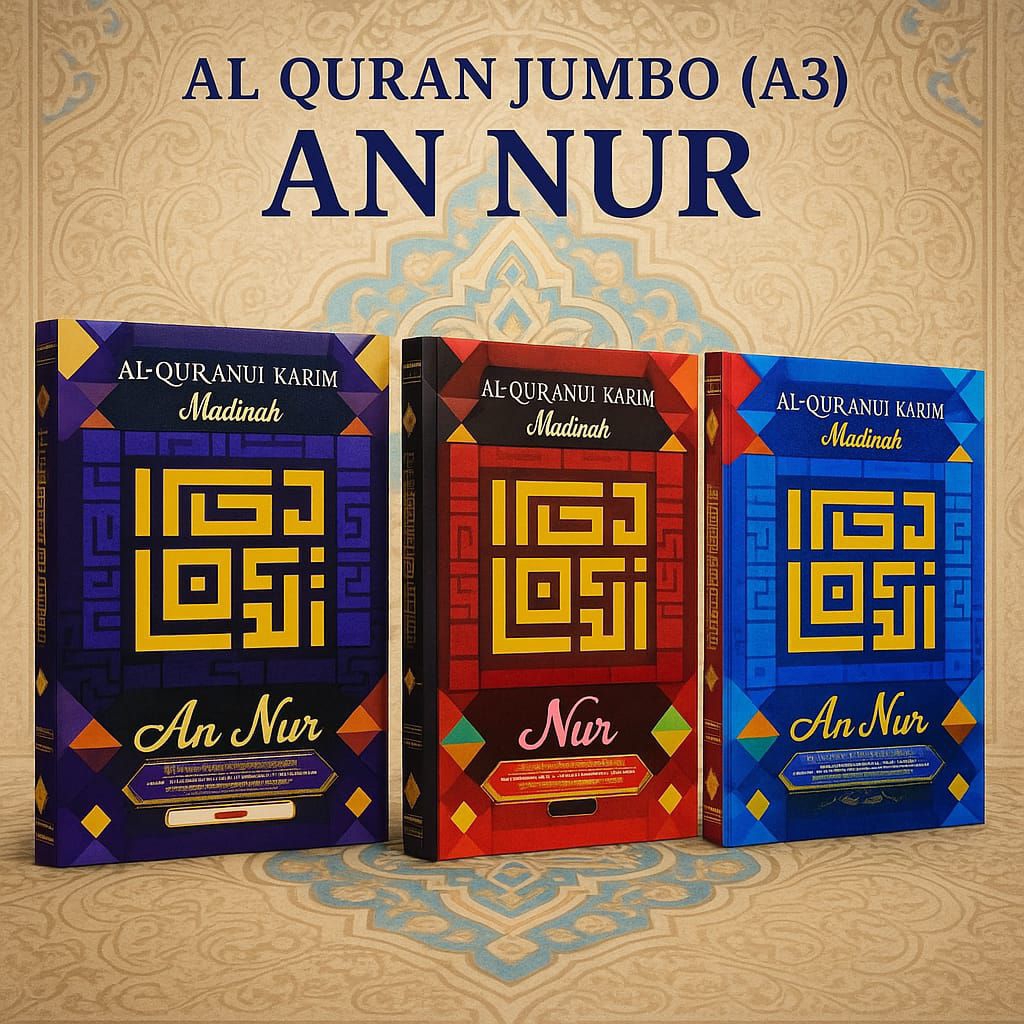 Al Quran An Nur Mujazza Non Terjemah Per Juz / Al Quran An Nur Besar Jumbo Non Terjemah Per Juz