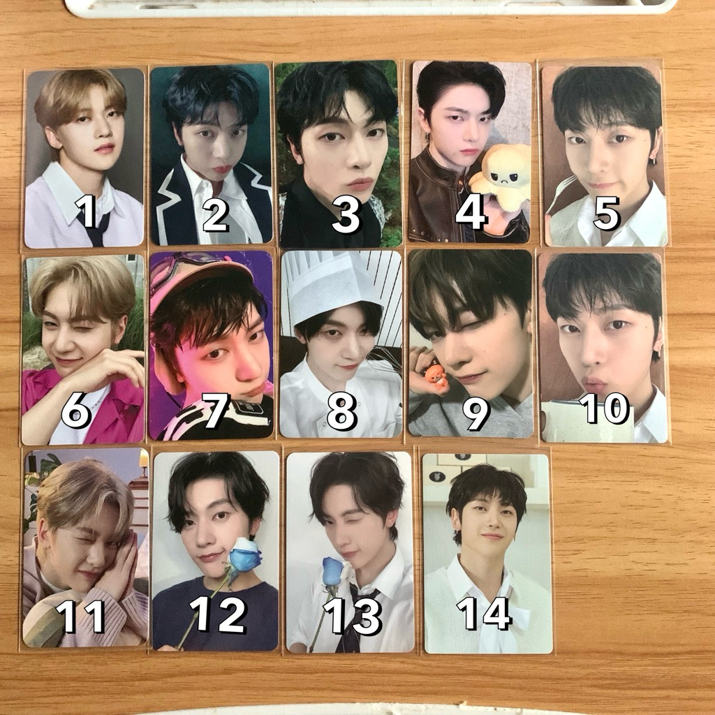 (baca desc) photocard seok matthew zerobaseone zb1 pob photocard kcon timeless world seoul jakarta y