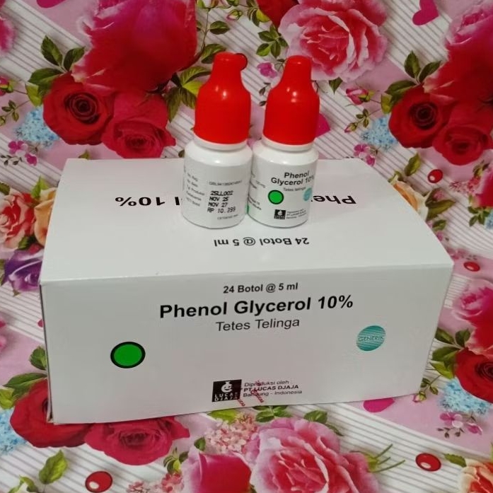 Phenol glycerol tetes telinga botol 5ml